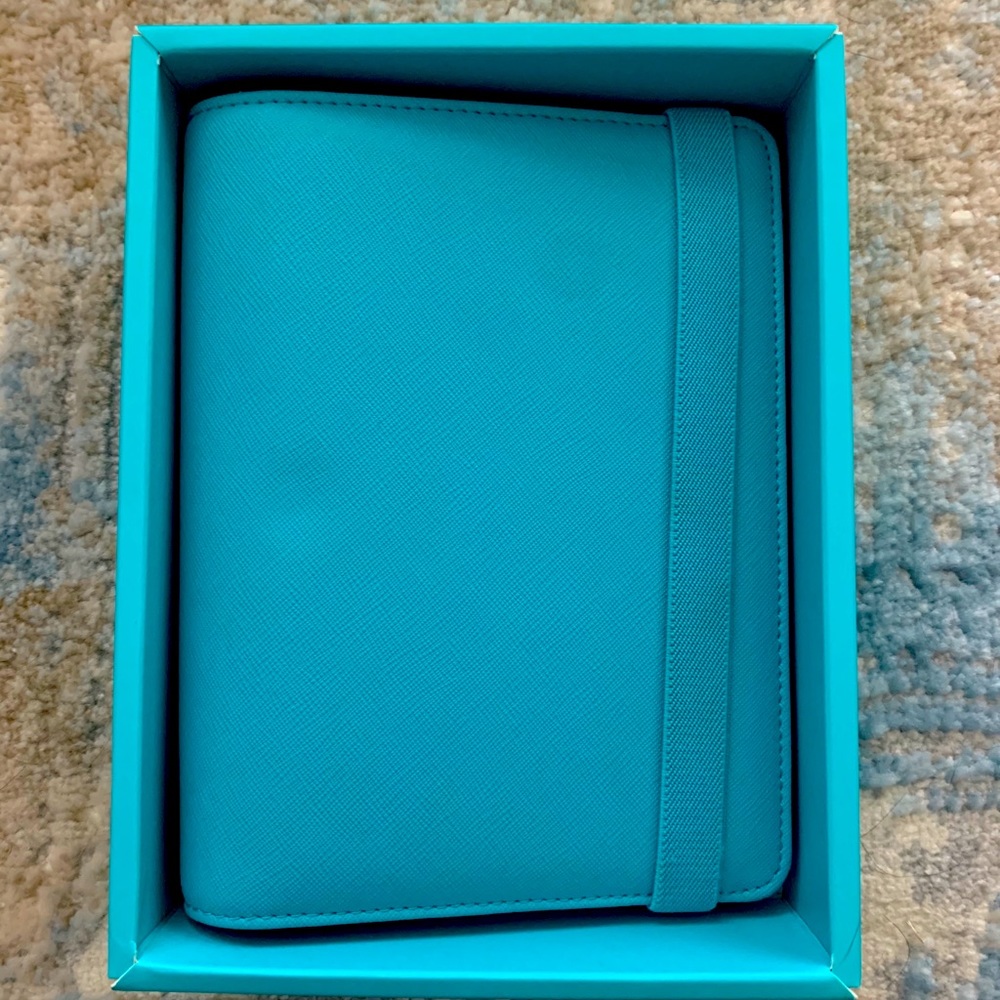 Teal medium/personal Kikki K time planner